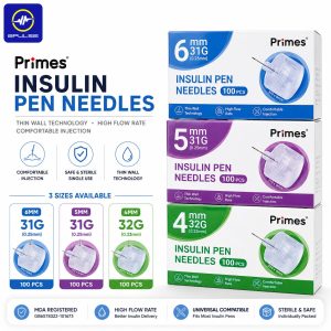 Primes Insulin Needle